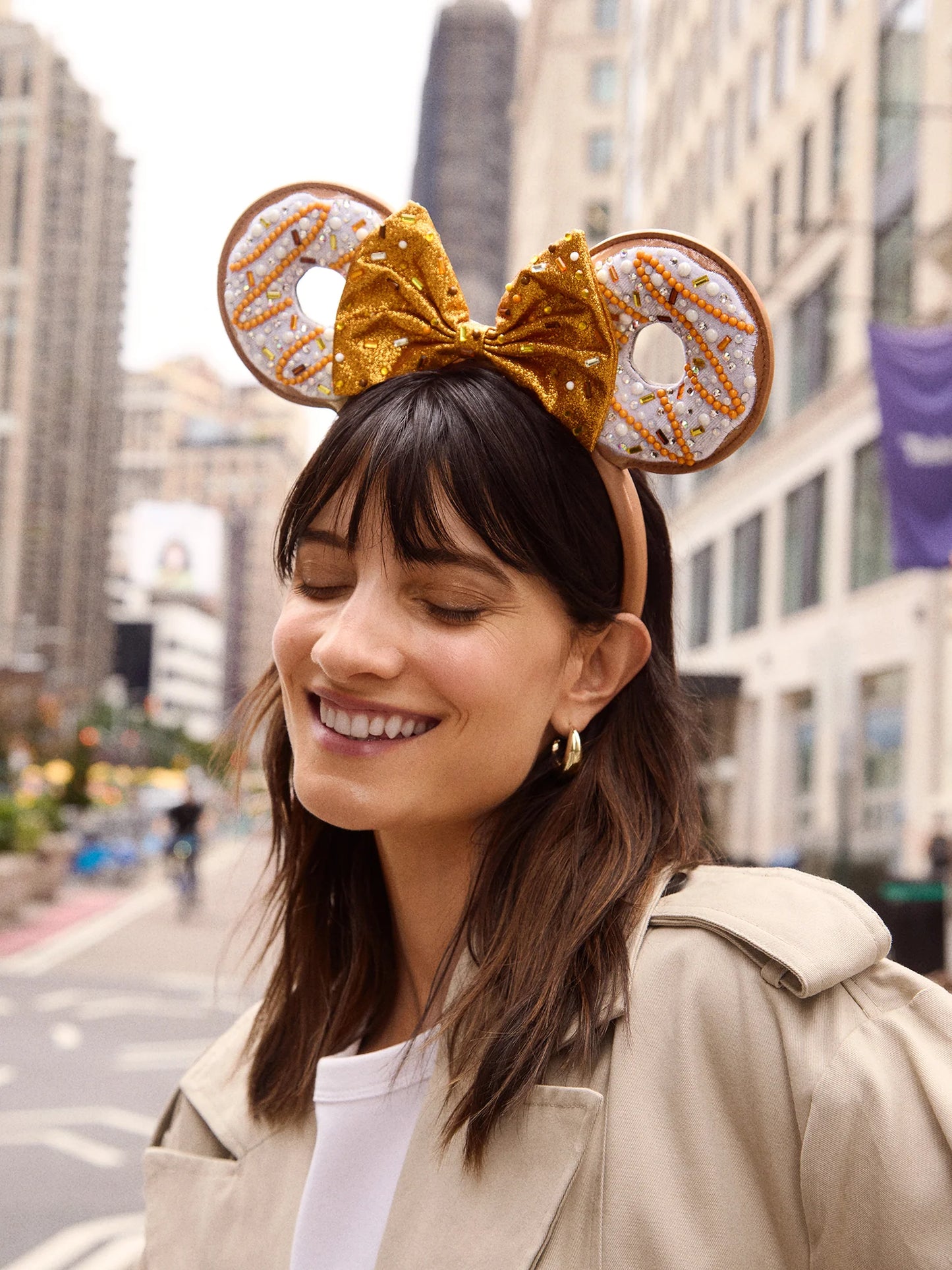 Diadema con orejas de dona de Minnie Mouse de Disney
