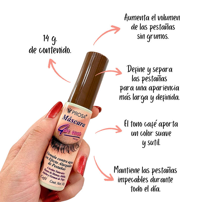 PESTAÑINA PROSA CLÁSICA CAFÉ