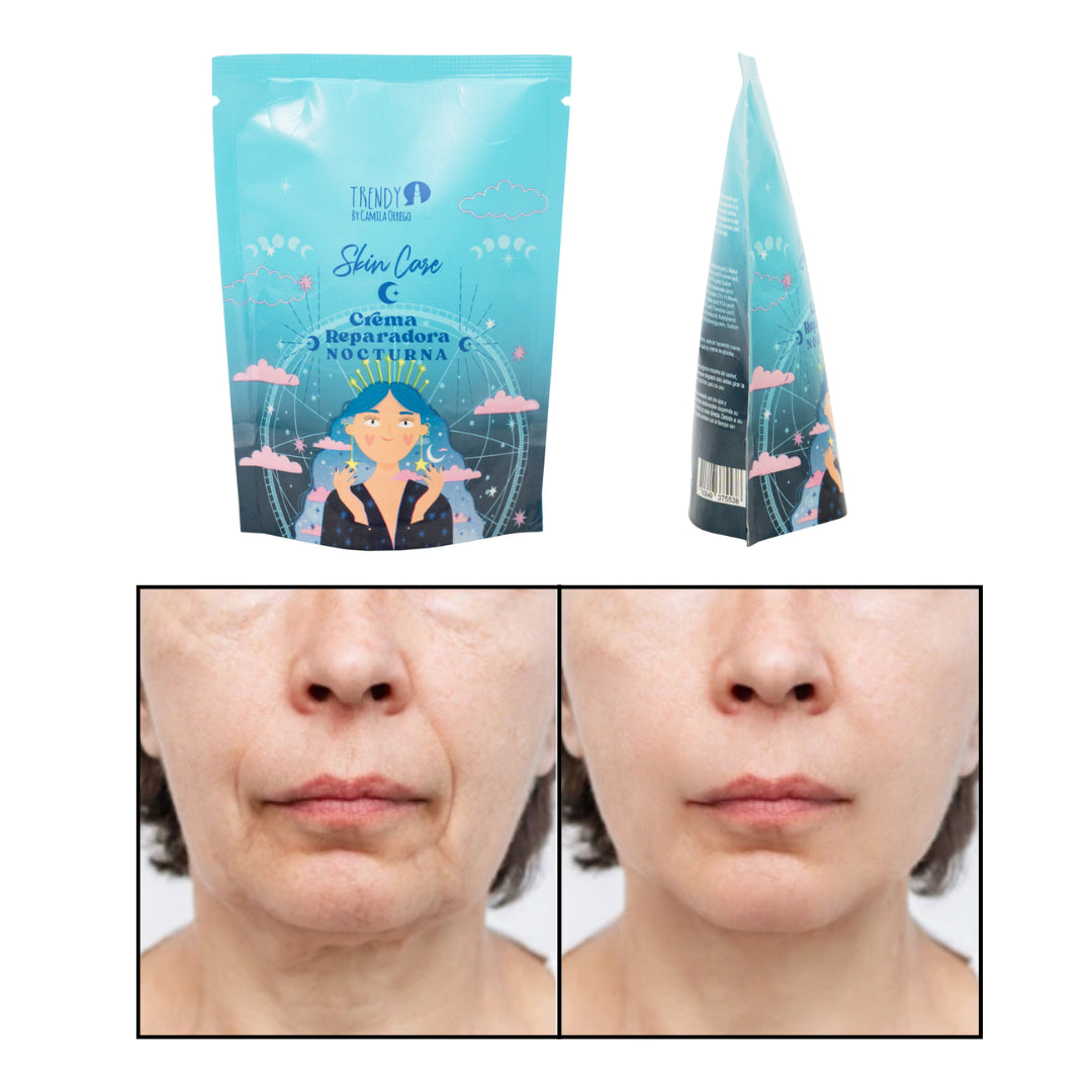 SACHET CREMA REPARADORA NOCTURNA TRENDY