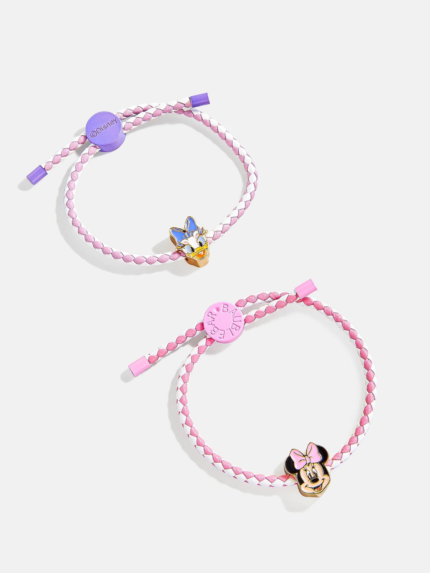 Conjunto de pulseras de mejores amigas de Minnie Mouse y Daisy Duck de Disney Kids