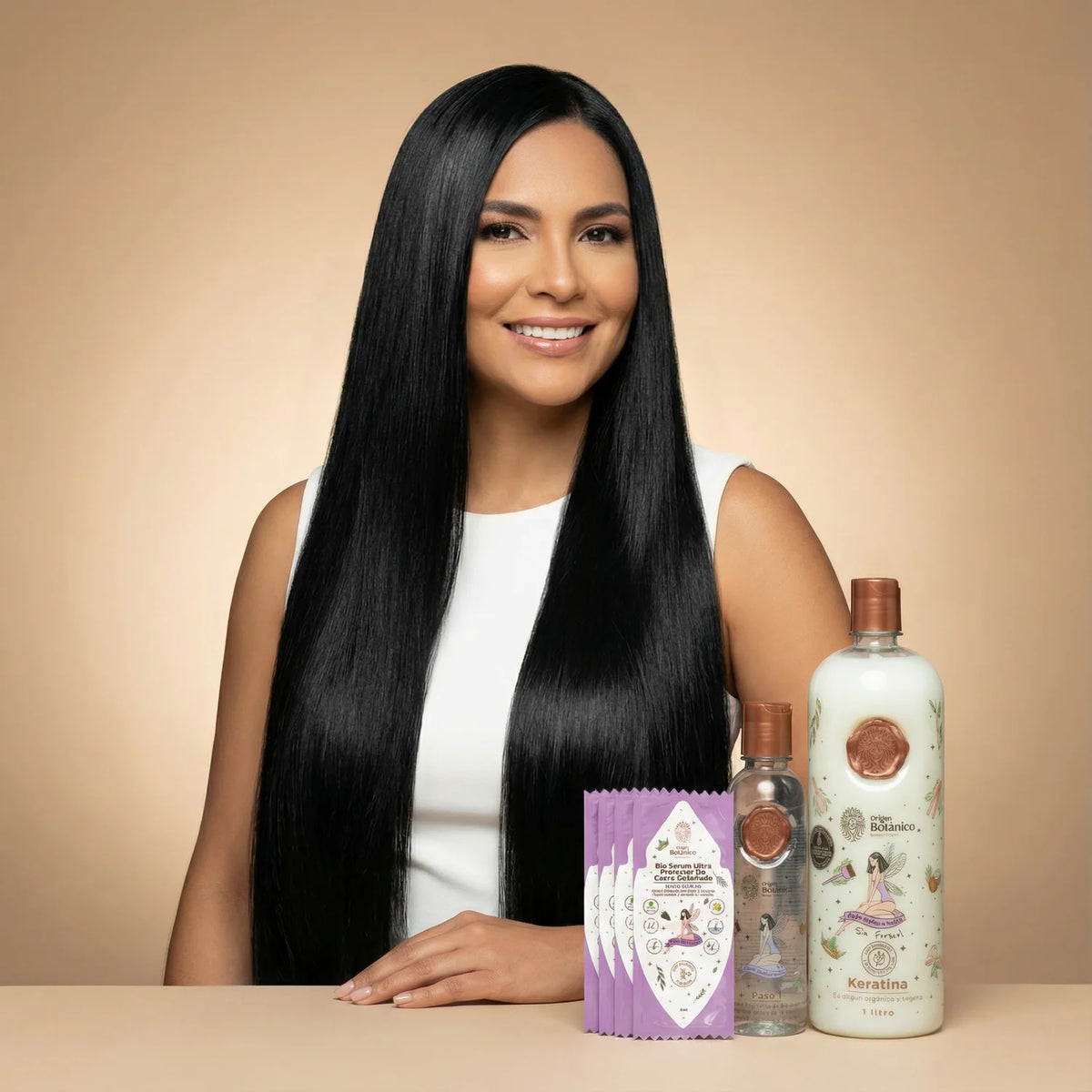 Kit de keratina evolución 1 Litro - 8 personas (grande)