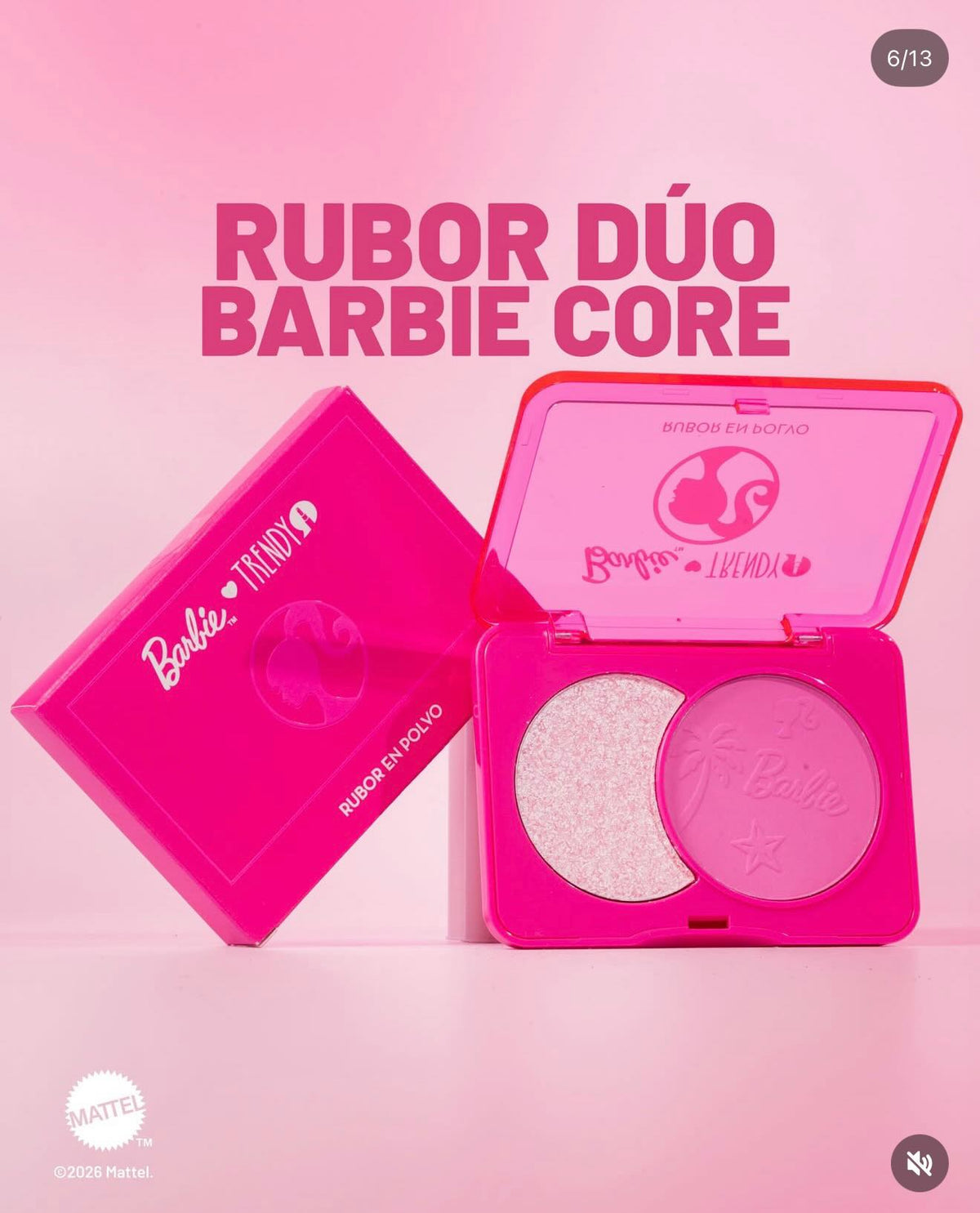 Rubor Dúo Barbie Core Trendy