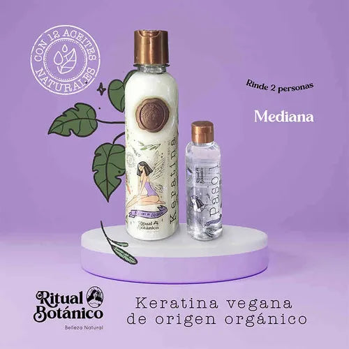 Kit de keratina evolución 250ml - 2 personas (mediana) Origen Botanico