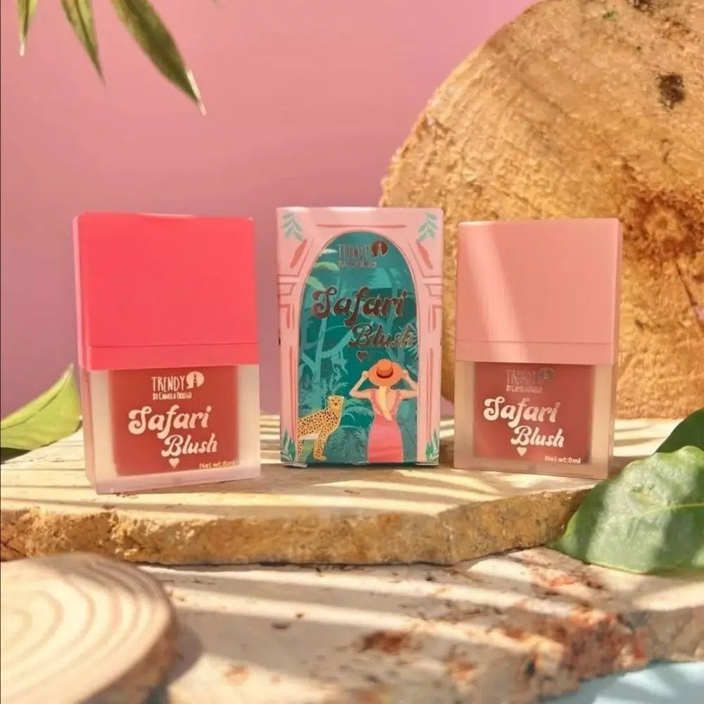 Dúo Rubor Liquido Safari Blush Trendy