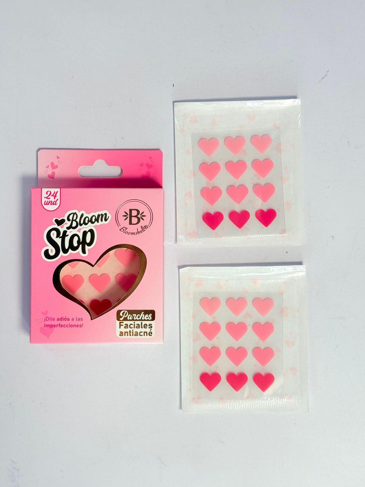 Parches Antiacne Corazon Bloom Stop Bloomshell