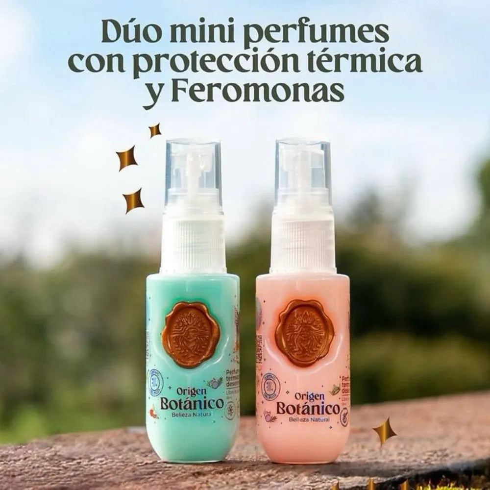Duo Mini Perfume Termoprotector x35ml Origen Botanico