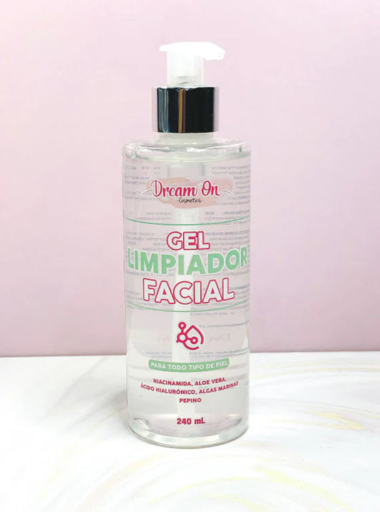 Jabon Facial en Gel Con Niacinamida 240mL Dream On Cosmetics DRM08 - Grande