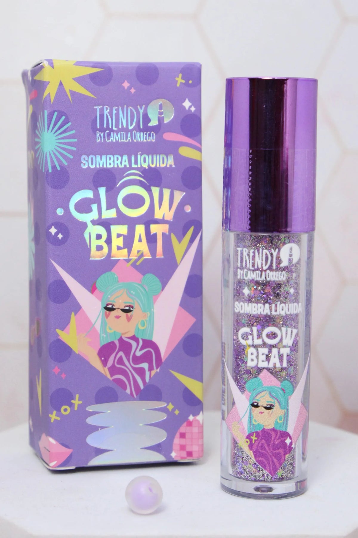 Sombra Líquida Glow Beat Trendy