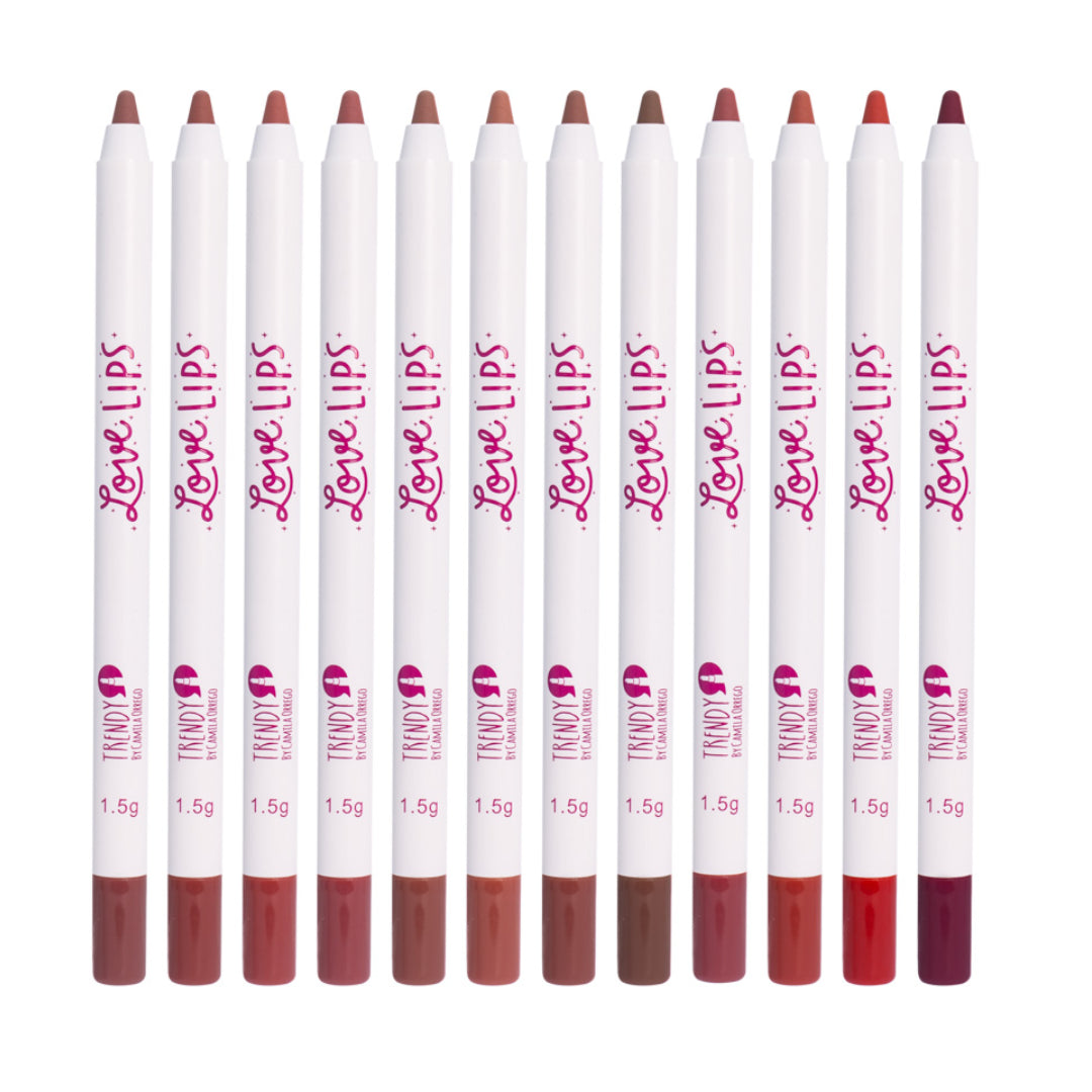 Lapiz de Labios a prueba de agua Individual Trendy
