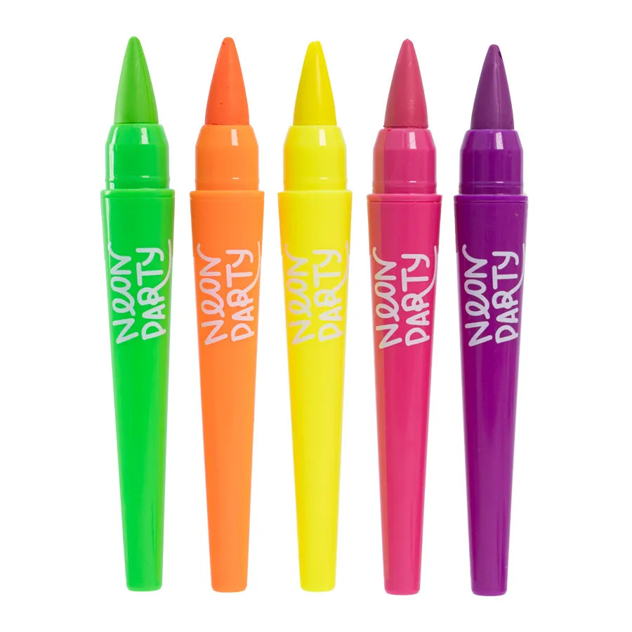 Kit X5 Pintucaritas Neon Party Trendy