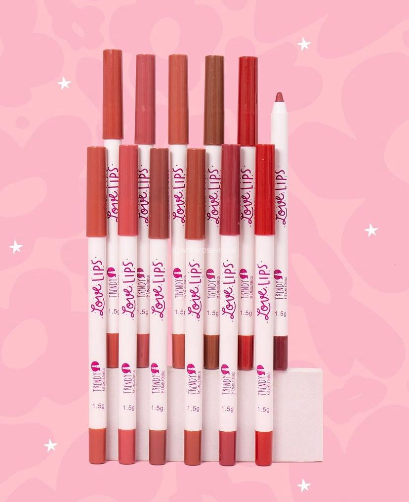Lapiz de Labios a prueba de agua Individual Trendy