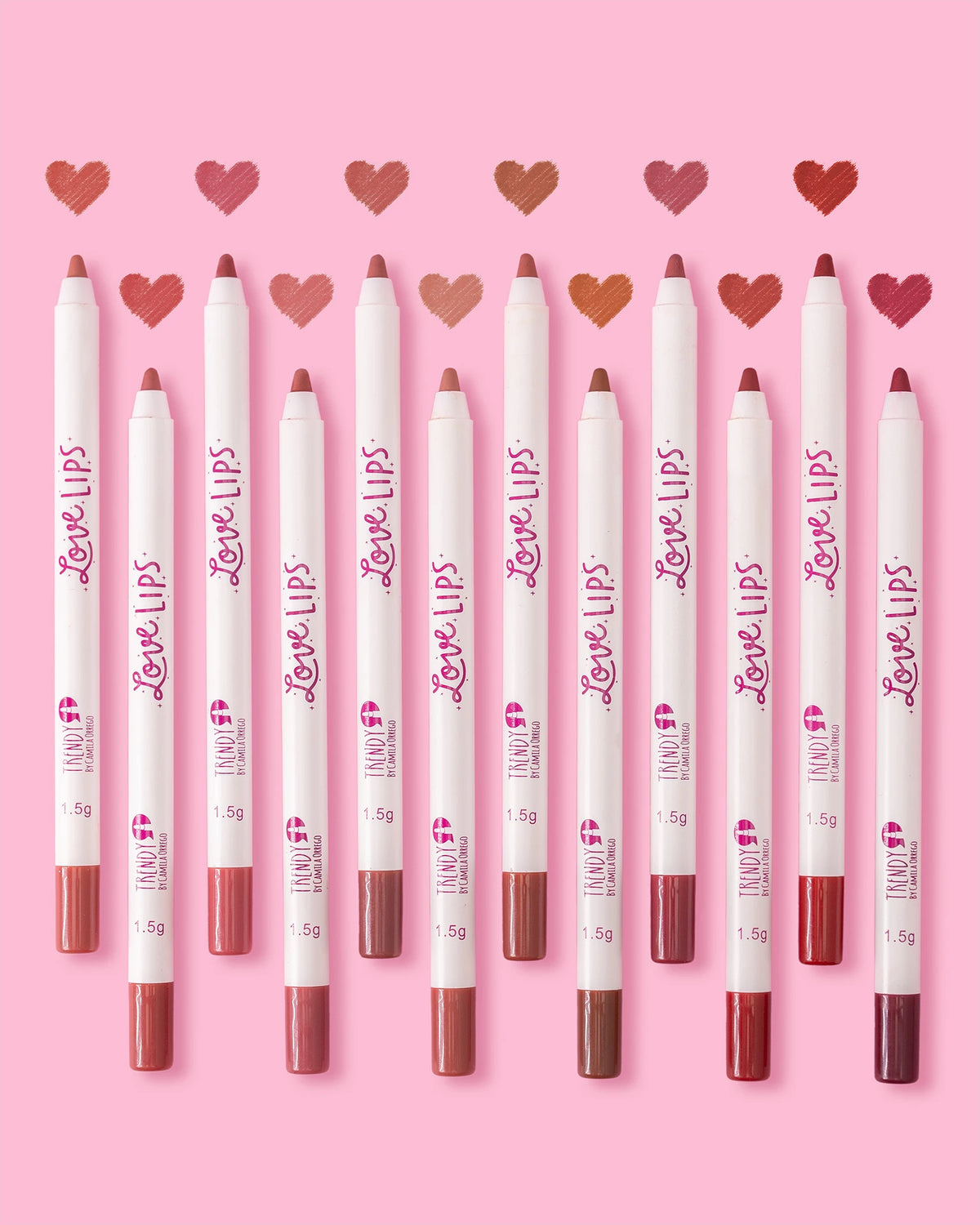 Lapiz de Labios a prueba de agua Individual Trendy
