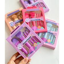 Set X5 brochas Deluxe powder