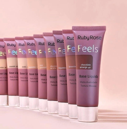 Base Facial Líquida Feels Ruby Rose piel oscura